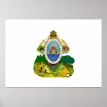 Honduras Coat of Arms Print