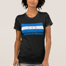 Honduras Flag Tshirts
