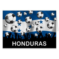 Honduras Football Greeting Card