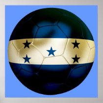 Honduras Football Poster