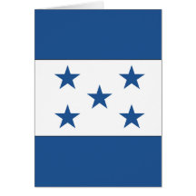 Honduras Greeting Card