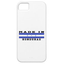 Honduras Made In Designs iPhone 5 Covers