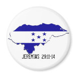 Honduras Mission Jeremias 29:11-14 - Customized magnets