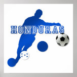 Honduras Soccer t-shirts and gifts Poster