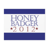 Honey Badger 2012 Post Card