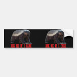 Honey Badger Ask Me If I care Shirts Bumper Stickers