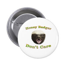 Honey Badger Buttons