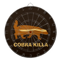 Honey Badger Cobra Killa Brown Dart Board