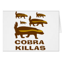 Honey Badger Cobra Killas Cards
