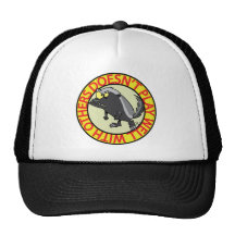 HONEY BADGER doesnt play well with others Hats