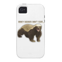 Honey Badger Don't Care Iphone 4/s case. iPhone 4 Cases