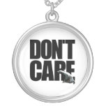 Honey Badger Don't Care Necklace