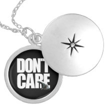 Honey Badger Don't Care Necklace