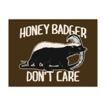 honey badger don't care