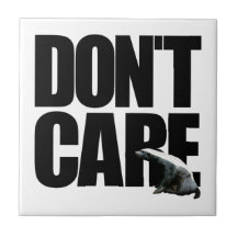 Honey Badger Don't Care Tile