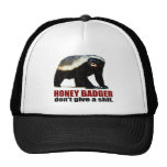 Honey Badger Don't Give a SHIT. Mesh Hats
