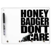 Honey Badger Dry Erase Board