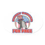 honey badger for prez 2012 sticker