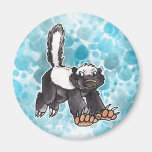 Honey Badger Fridge Magnet