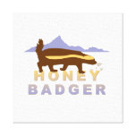 honey badger Giclée Canvas Prints