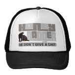 Honey Badger. He Don't Give a Shit! Trucker Hat