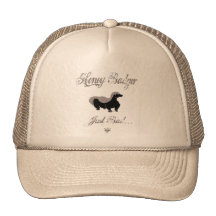 Honey Badger Just Bad Trucker Hats