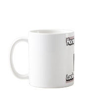 honey badger look out stupid! mug