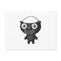 Honey Badger - My Conservation Park Post Cards
