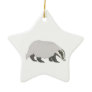 honey badger christmas tree ornament