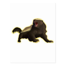 Honey Badger Postcards