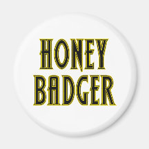 Honey Badger Refrigerator Magnet