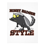 HONEY BADGER STYLE PERSONALIZED ANNOUNCEMENT