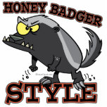 HONEY BADGER STYLE PHOTO SCULPTURES