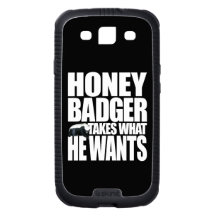 Honey Badger Takes What He Wants Samsung Galaxy S3 Case