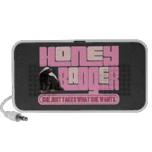 Honey Badger Takes What SHE Wants Speaker