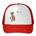 Honey Badger Valentine's Day Heart Breaker Hats