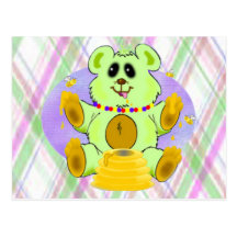 Honey Bear Post Card