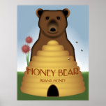 Honey Bear Poster