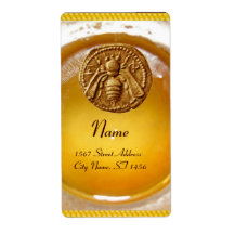 HONEY BEE ,BEEKEEPER / apiary,beekeeping supplies Personalised Shipping Label