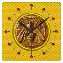 HONEY BEE ,BEEKEEPER WALL CLOCKS