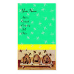 HONEY BEE ,BEEKEEPING ,green Business Card