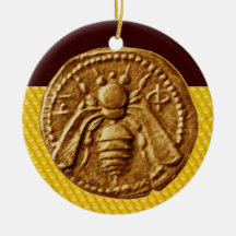 HONEY BEE, BEEKEPER ORNAMENT