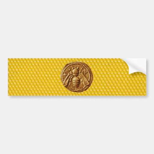 HONEY BEE BUMPER STICKER