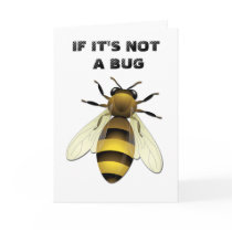 Honey Bee Greeting Card