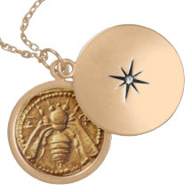 HONEY BEE PERSONALIZED NECKLACE