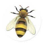 Honey Bee Stickers