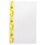 Honey Bee Yellow Honeycomb Stationery