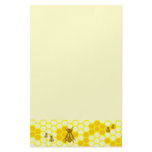 Honey Bee Yellow Honeycomb Stationery