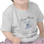 Honey Bunny in Blue Baby Shirt