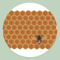 Honey Comb and Bee stickers